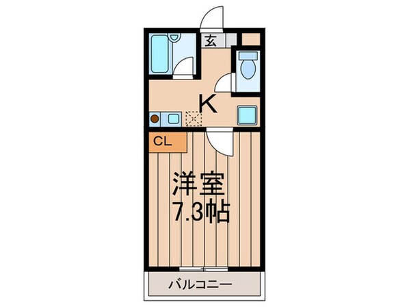 アルカーサルの物件間取画像